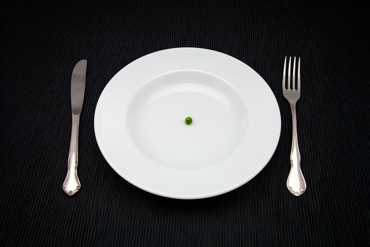 Diet of a pea on a plate (Getty Images/ziquiu)